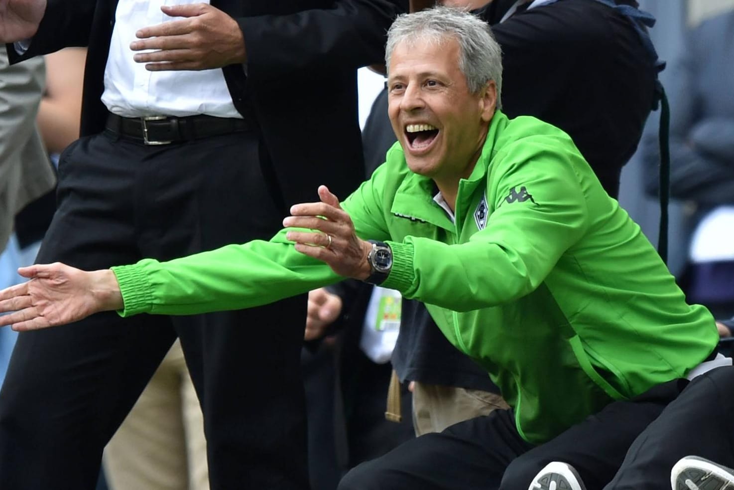 Lucien Favre ist seit über vier Jahren an der Seitenlinie bei Borussia Mönchengladbach.