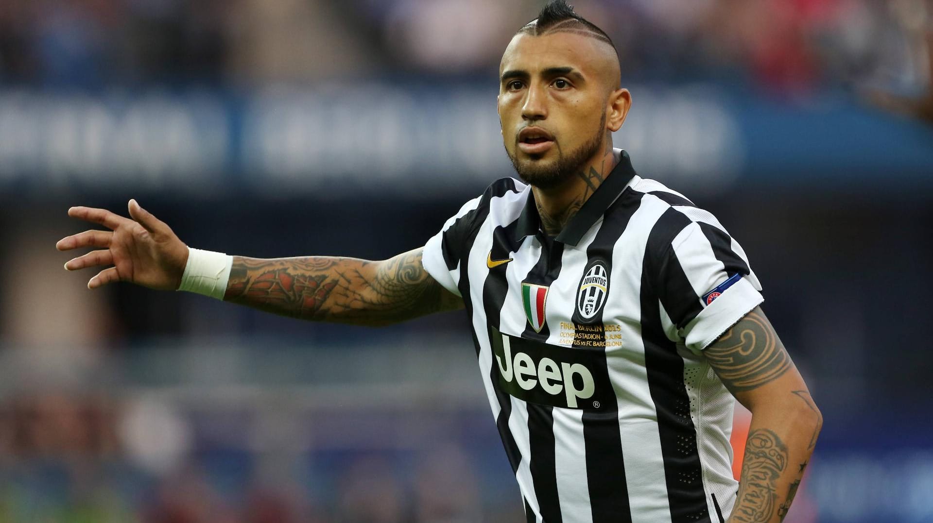 Arturo Vidal spielt seit 2011 für den italienischen Rekordmeister Juventus Turin.