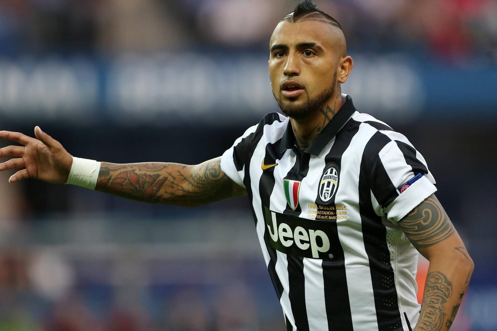 Arturo Vidal spielt seit 2011 für den italienischen Rekordmeister Juventus Turin.