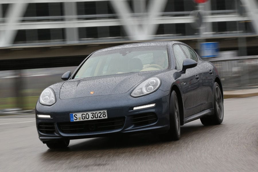 Porsche Panamera Diesel: Hoch präzise vermisst er die Kurven bis in den Grenzbereich.
