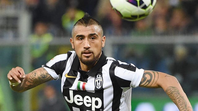 Arturo Vidal trug vier Jahre das Trikot von Juventus Turin und gewann dabei viermal die italienische Meisterschaft.