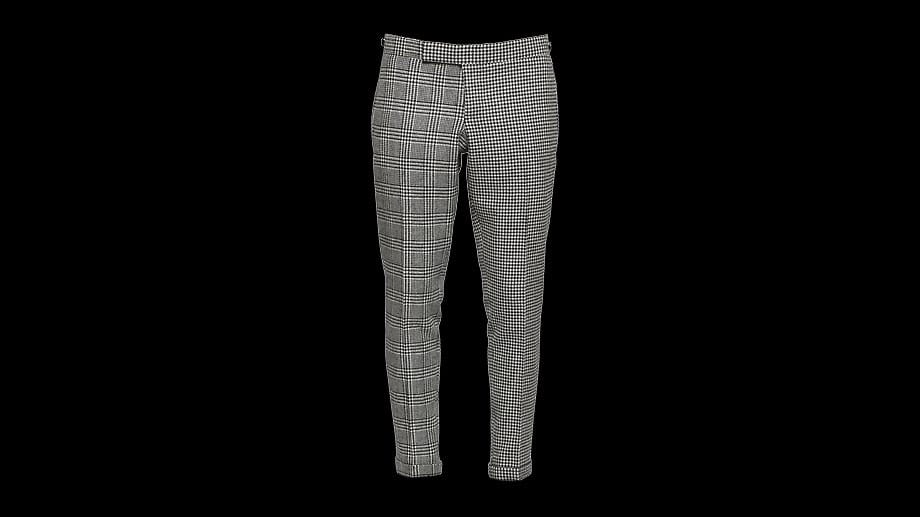 Solch ausgefallene Styles wie die gemusterte Anzughose von Design-Talent Thom Browne (für 1450 Euro) finden Sie bei Luisaviaroma.