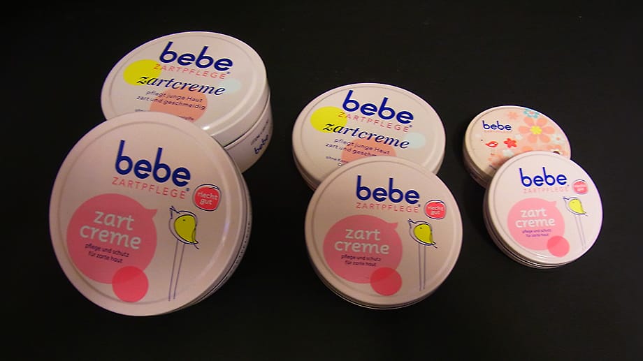 Mogelpackung: Die Dosen von "Bebe-Zartcreme" haben weniger Inhalt zu höheren Preisen.