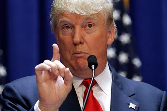 Fiel erneut durch ein verbale Entgleisung auf: der republikanische Präsidentschaftskandidat Donald Trump.