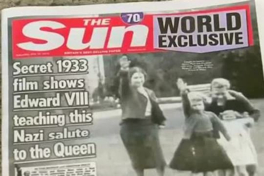 "Hitlergruß": Buckingham Palace äußert sich (Screenshot: Reuters)