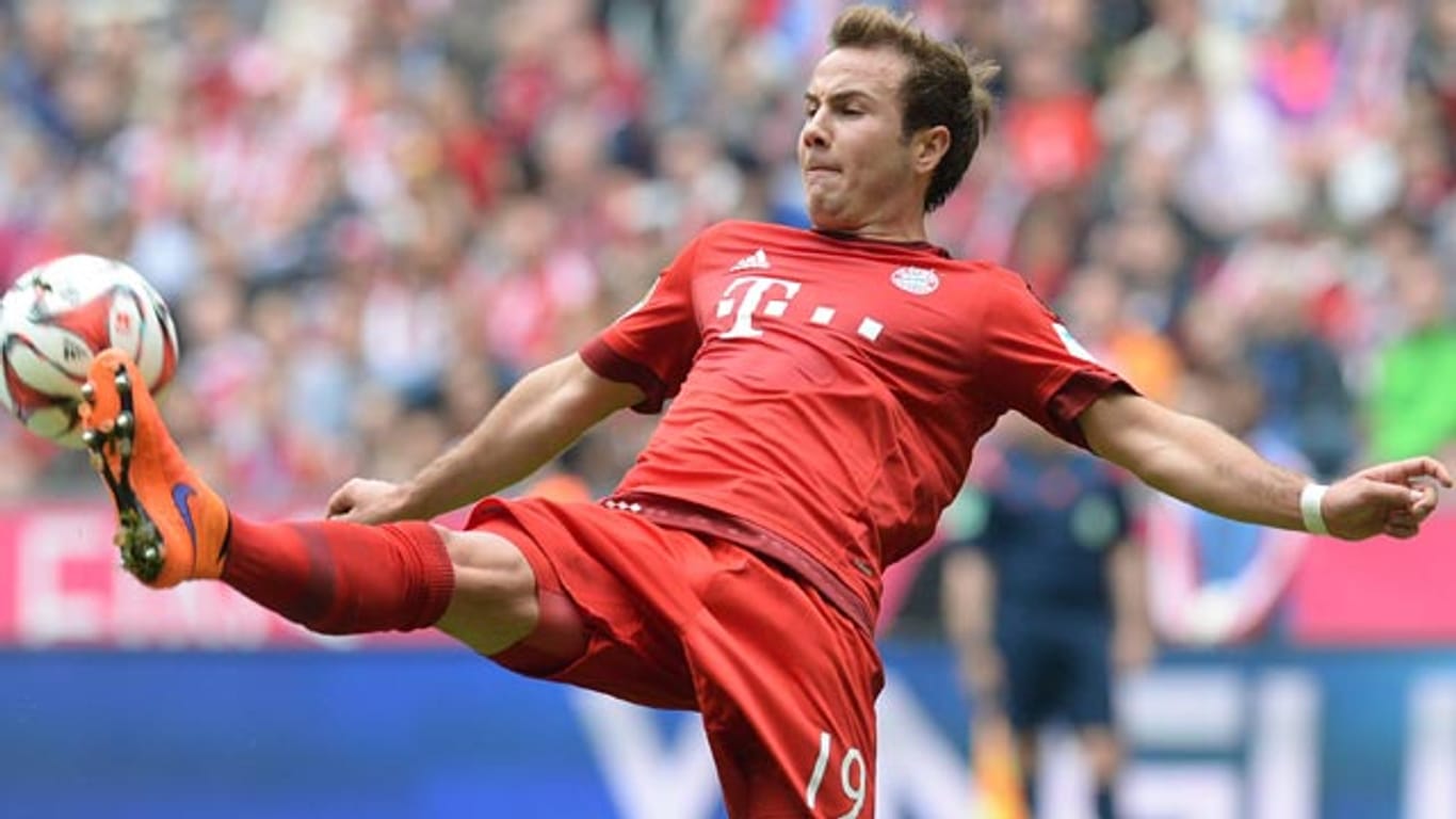 Mario Götze denkt nicht an einen vorzeitigen Abschied vom FC Bayern.