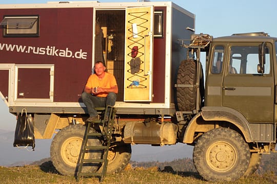 Nach zehn Monaten ist der Reisemobil-Traum von Horst Fischer in Erfüllung gegangen.