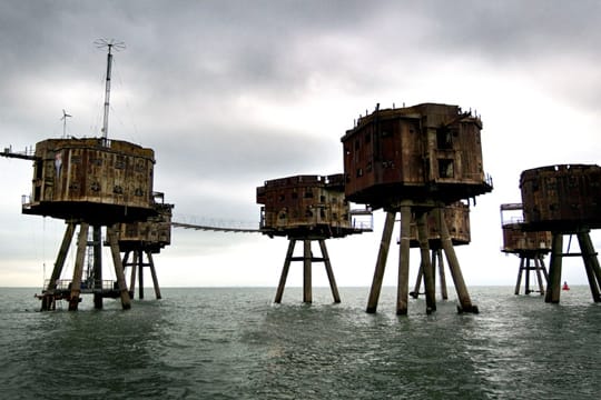 Die "Red Sands" sind ein Teil der furchteinflößenden "Maunsell Forts".