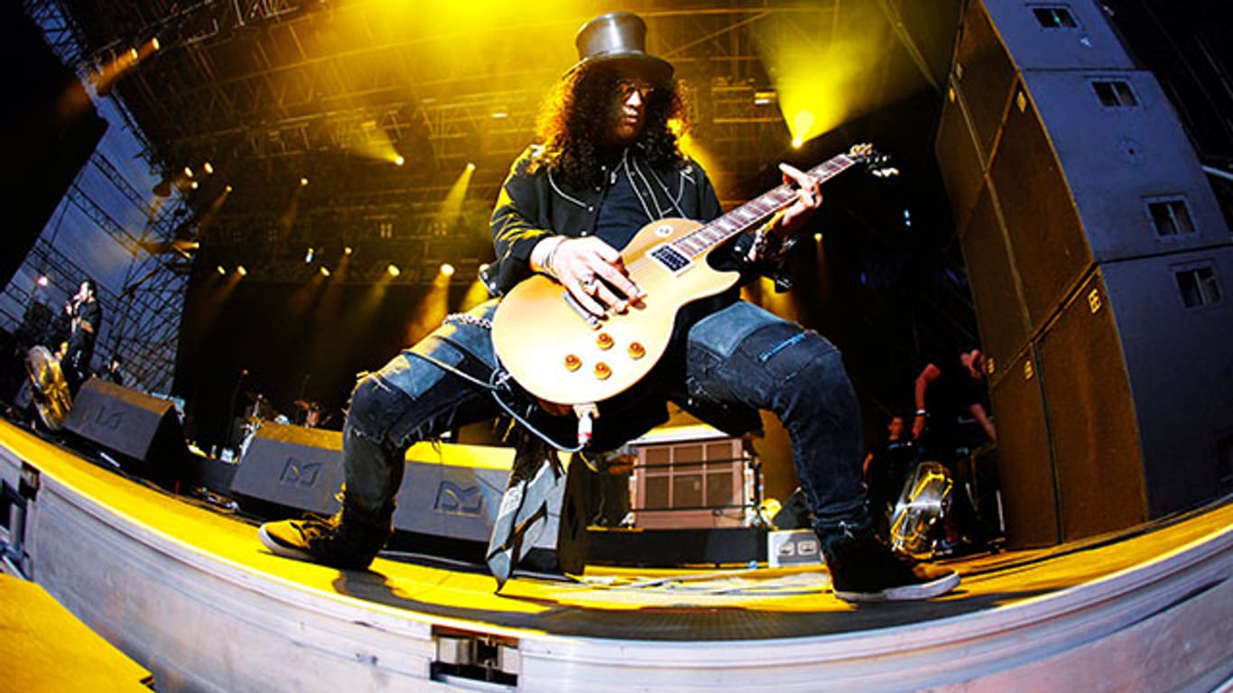 50 Jahre und kein bisschen leise: Gitarrist Slash.