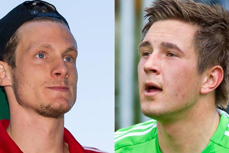 Marcell Jansen (li.) und Kevin Pannewitz - zwei Ex-Profis, die nun im Alltag angekommen sind.