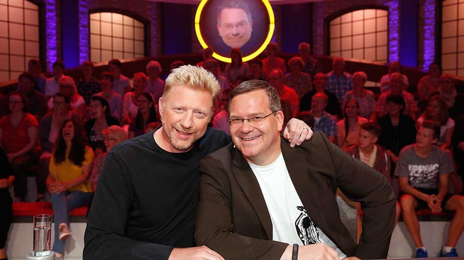 Boris Becker und Elton bei "Wer weiß denn sowas?".