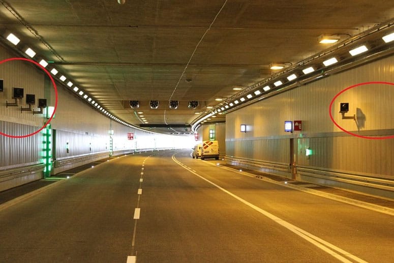 Höchste Radarfallendichte: Luise-Kiesselbach-Tunnel in München.