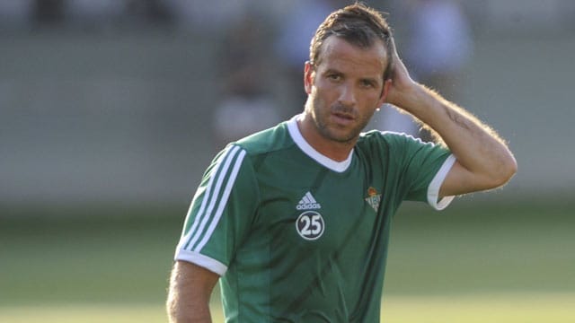 Rafael van der Vaart im Training bei Betis Sevilla.