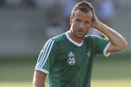 Rafael van der Vaart im Training bei Betis Sevilla.