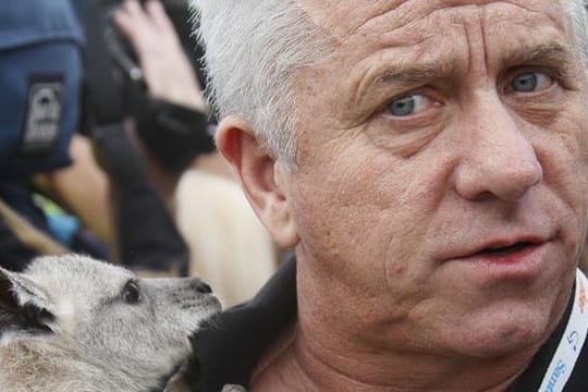 Greg LeMond - hier bei der Tour Down Under - findet deutliche Worte.