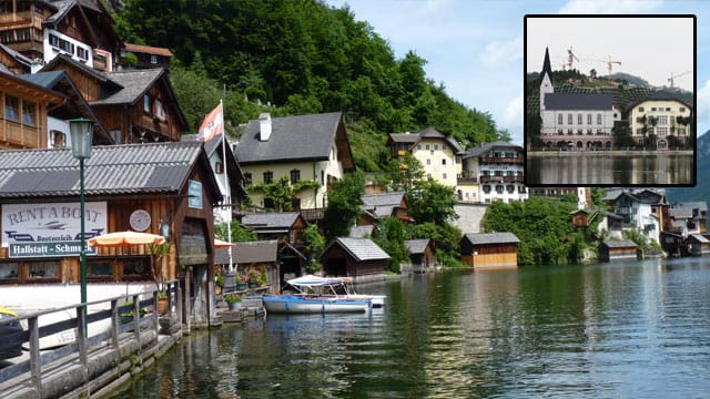 Hallstatt gibt es auf der Welt zwei Mal: In Österreich und in China