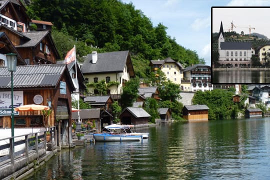 Hallstatt gibt es auf der Welt zwei Mal: In Österreich und in China