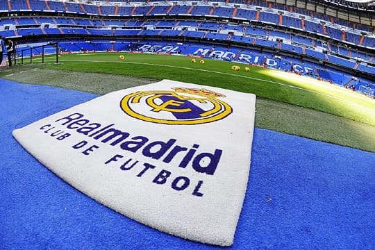 Das Estadio Santiago Bernabeu: Heimat von Real Madrid.