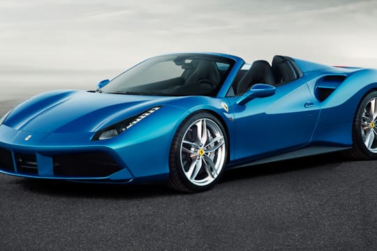 Offener Mittelmotor-Sportler: Das ist der neue Ferrari 488 Spider.
