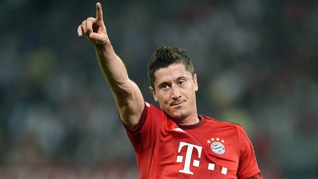 Bayern-Star Robert Lewandowski peilt 100 Tore in der Bundesliga an.