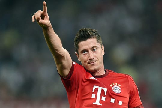 Bayern-Star Robert Lewandowski peilt 100 Tore in der Bundesliga an.