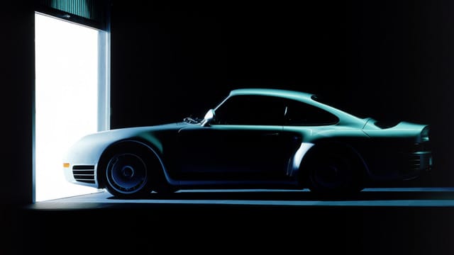 Porsche 959: der Sportwagen setzte in den 80er Jahren neue Maßstäbe.