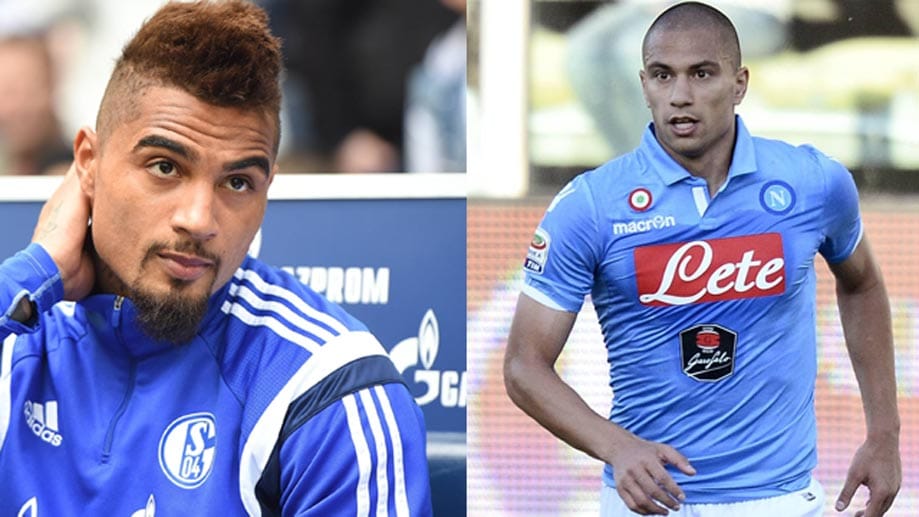Ein Wechsel von Gökhan Inler (re.) zum FC Schalke 04 scheint eng mit der Personalie Kevin-Prince Boateng verknüpft. Ein Wechsel von Gökhan Inler (re.) zum FC Schalke 04 scheint eng mit der Personalie Kevin-Prince Boateng verknüpft.