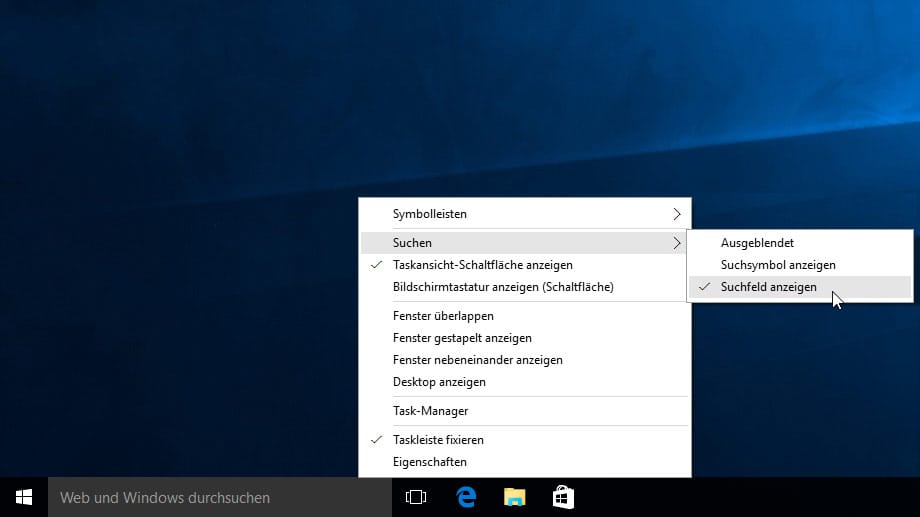 Windows 10 Tipp: Taskleiste aufräumen