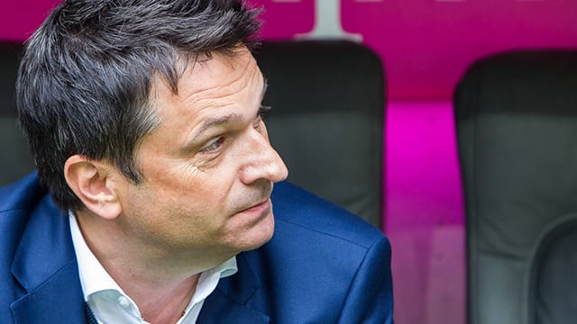 Manager Christian Heidel steht mit Mainz 05 vor dem Abschluss eines neuen Werbevertrags.