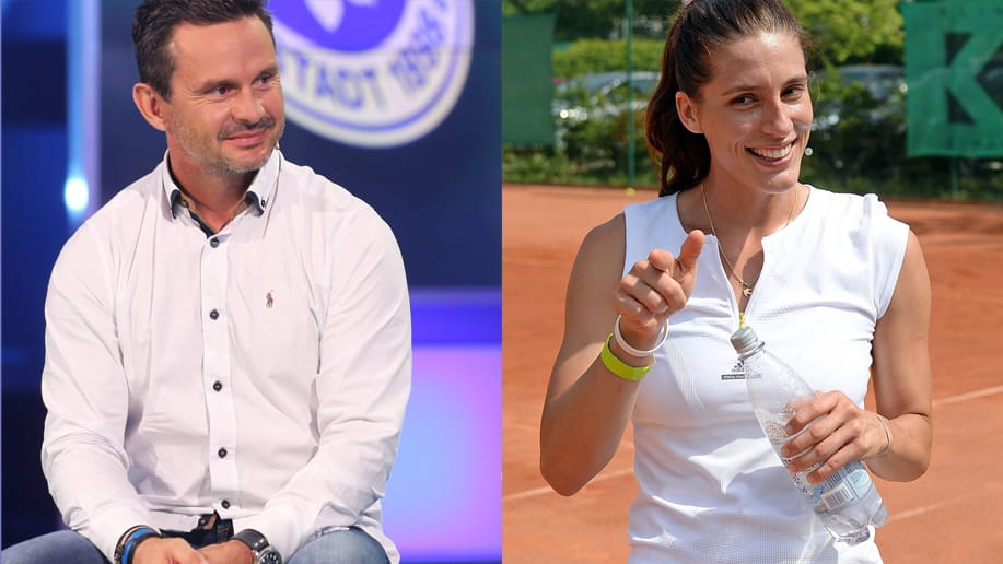 Dirk Schuster (li.) wird von Andrea Petkovic herausgefordert. Dirk Schuster (li.) wird von Andrea Petkovic herausgefordert.
