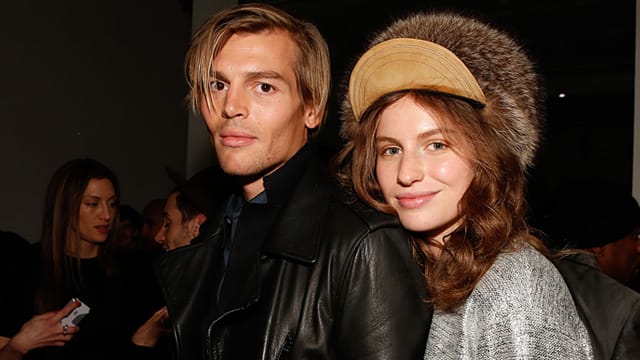 Tali Lennox-Fruchtmann mit ihrem Langzeitfreund Ian Jones.