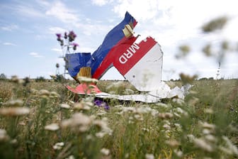Ostukraine: Die Maschine der Malaysia Airlines mit der Flugnummer MH17 war am 17. Juli 2014 wohl abgeschossen worden.