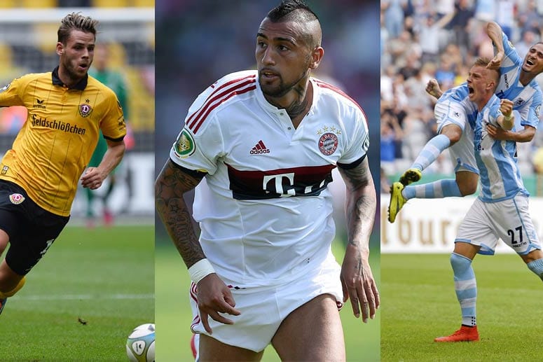 Spiele von Dynamo Dresden, Bayern München und deren Stadtrivalen 1860 sind am Wochenende live im Free-TV zu sehen.