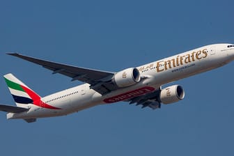 Auf der langen Strecke von Dubai nach Panama-Stadt setzt Emirates eine Boeing 777 ein.