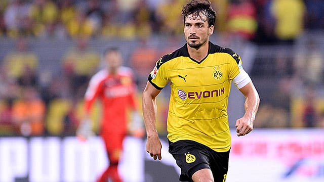 Mats Hummels initiierte gegen Gladbach ein ums andere Mal das Aufbauspiel des BVB.