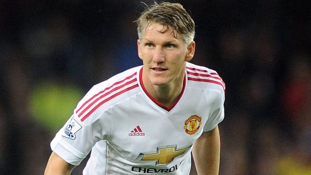 Bastian Schweinsteiger überzeugt bei seinem 30-minütigen Einsatz gegen Aston Villa. Bastian Schweinsteiger überzeugt bei seinem 30-minütigen Einsatz gegen Aston Villa.