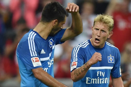 Streithähne: Die HSV-Profis Emir Spahic (links) und Lewis Holtby sollen in München aneinandergeraten sein.