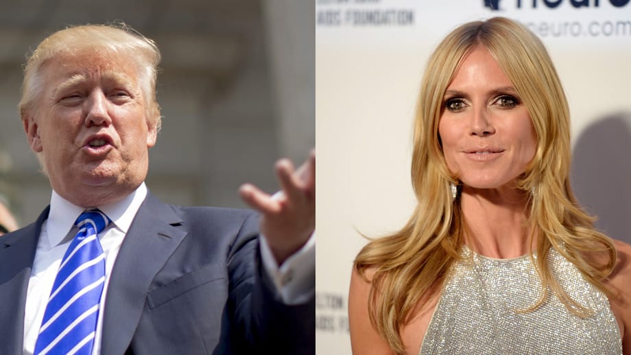 Heidi Klum kontert Donald Trumps herablassende Äußerungen mit einem humorvollen Video. Heidi Klum kontert Donald Trumps herablassende Äußerungen mit einem humorvollen Video.