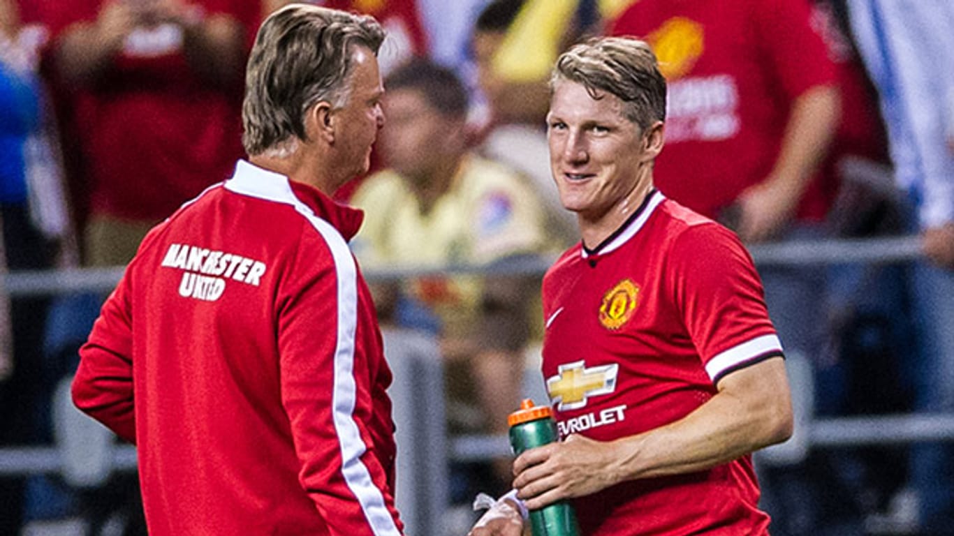 Hoffnungsträger: Bastian Schweinsteiger will mit Louis van Gaal bei Manchester United an erfolgreiche Zeiten anknüpfen.