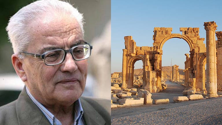 Khaled Asaad, Chef-Archäologe von Palmyra - ein neues Opfer des IS.