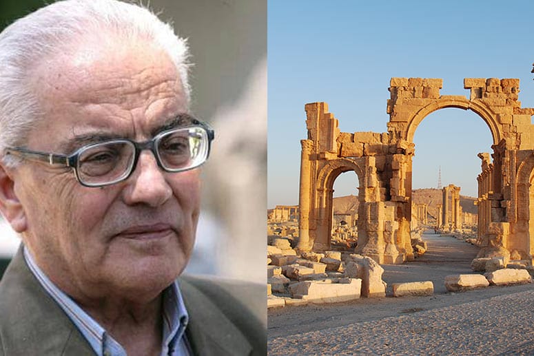 Khaled Asaad, Chef-Archäologe von Palmyra - ein neues Opfer des IS.