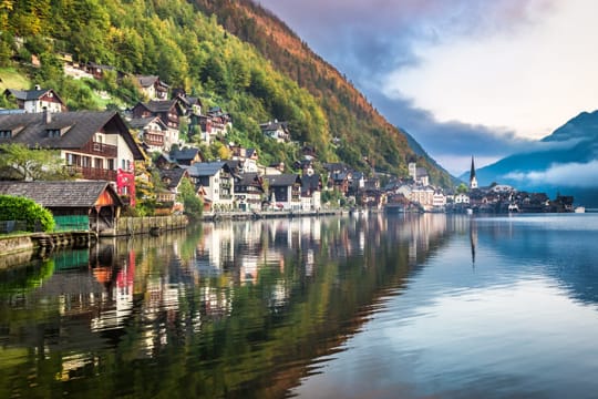 Das Salzkammergut bietet pures Idyll.