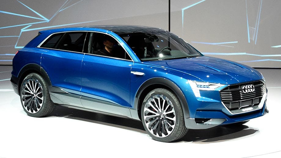 Das Audi SUV bzw. SUV-Coupé soll 2018 auf den Markt kommen - noch heißt das Concept Car e-tron quattro concept.