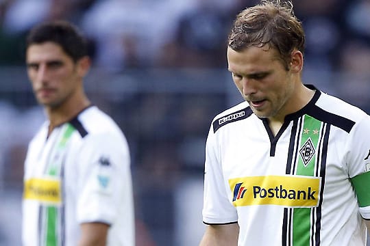 Enttäuschung nach dem Saisonstart bei Lars Stindl (li.) und Tony Jantschke.