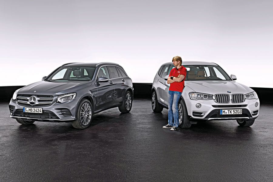 BMW X3 und Mercedes GLC im Vergleich