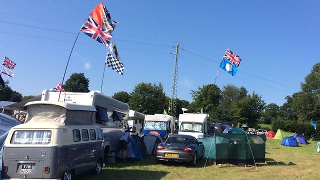Mein Campingplatz nahe des Circuit de Spa-Francorchamps