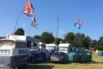 Mein Campingplatz nahe des Circuit de Spa-Francorchamps