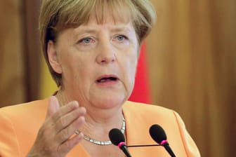 Soll sich nach dem Willen Russlands für die Durchsetzung des Minsker Friedensabkommens einsetzen: Bundeskanzlerin Angela Merkel.
