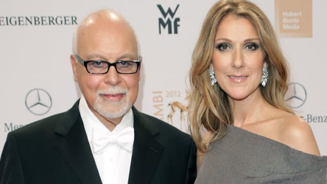 Céline Dion und ihr Ehemann René Angélil im Jahr 2012.