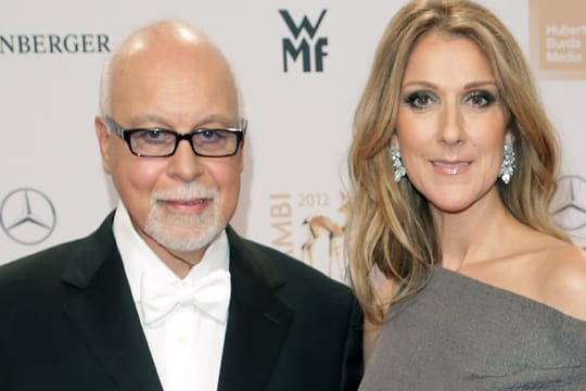 Céline Dion und ihr Ehemann René Angélil im Jahr 2012.